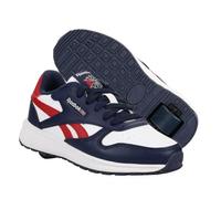 Heelys Unisex Kids Rezerve Low X2 Sneaker, Blue White Red Yellow, 12 UK