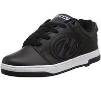 Heelys Unisex Kids’ Voyager (he100330) Skateboarding Shoes, Multicolour (Black Reflective/Black 000), 12 UK