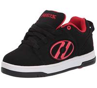 Heelys Boy's Voyager Tennis Shoe Black/Red 4 M US Big Kid