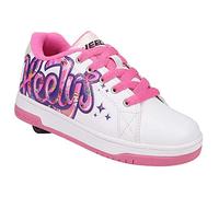 Heelys Unisex Split Sneaker, White/Pink/Grape, 7 UK