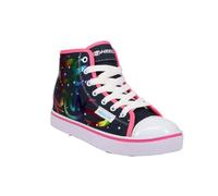 Heelys Veloz (HE101393) Wheeled Shoe, Denim/Rainbow, Adult, 7