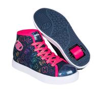 Heelys Veloz (HE101564), Blue Denim/Hot Pink/Rainbow, Adult 6