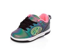 Heelys Unisex Voyager Trainers, Black (Black Reflective/Yellow/Pink Black Reflective/Yellow/Pink), 6 UK