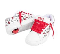Heelys x Hello Kitty HK Kolect (HE02849101) Wheeled Shoe, White/Red/Black, Adult, 7