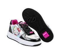 Heelys X Hello Kitty Kama HKC (HE00320001) Wheeled Shoe, Black/White/Pink, Adult, 7