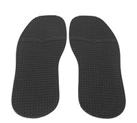 HEEPDD 1 Pair Rubber Outsole Pads, DIY Replacement Shoe Soles Full Sole Repair Shoe Replacement Rubber Outsole Pads (Black)