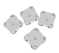 HEEPDD 10 Pcs 18.5mm Magnetic Button Clasp Snaps for Sewing, Craft Purse Purse Bag Clothing and Leather Projects - Bright White 18.5mm for DIY Fashion Accessories