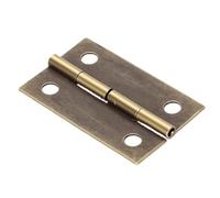 HEEPDD 100PCS Right Angle Hinges with 400 Screws 34x21 Mm (Antique Bronze)