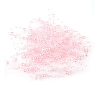 HEEPDD 10M Fish Thread Beads, DIY Decoration Pearls Chain with Cut-to-Length Design, for Wedding Party Home Office Flower Arrangement (Pink)