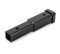 HEEPDD 12in Steel Trailer Hitch Extension, 500 Lbs | Class 3 4 2in Receiver Compatibility, Spare Tire Clearance, Anti-Rust Powder Coating, No-Wobble Tight Fit