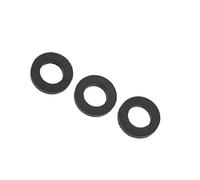HEEPDD 12pcs Fastener Sealing Washer Plug Water Pipe Ring Set for DIY Enthusiasts, Solid Quality (1/4 17.5-18cm Head Circumference)
