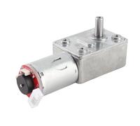 HEEPDD 12V DC High Torque Reduction Gear Motor with Encoder, Two Phase Precious Metal Carbon Brush, Low Noise Long Life, for Industrial Automation Robotics (100RPM)