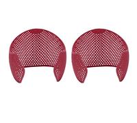HEEPDD 2 Pack Hijab Crown Grip Band, Elastic Non Slip Hijab Headband Underscarf, Lightweight 42g for Daily Sports, No Adjustments Needed, All Day Secure Hold (Dark Red)