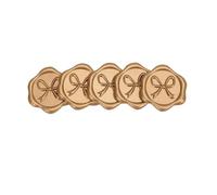 HEEPDD 20 Pcs Self Adhesive Wax Seal Stickers 3.2cm for Wedding Invitations Envelopes, Decorative Peel and Stick Seals for Cards Scrapbooks Gifts