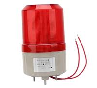 HEEPDD 220VAC Rotating Flashing LED Warning Light, Visibility, Low Power Consumption, Red Flashing Light for Workshops and Construction Sites Industrial Control Components
