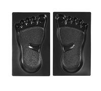 HEEPDD 2Pcs Stepping Stone, Reusable Concrete Molds for Garden Path, Create Unique Footprint Walkway, Perfect for Patios and Yards