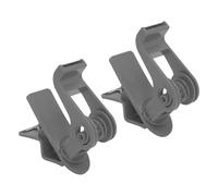 HEEPDD 2PCS Table Clamp Tape Dispenser, Non Slip Adhesive Tape Holder with 360 Degree Rotating Cutter for Home School Workshop Warehouse (Grey)