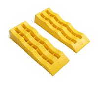 HEEPDD 3 Stage RV Leveling Ramps, Heavy Duty Molded Plastic for Trailers and Campers on Uneven Ground RV Series