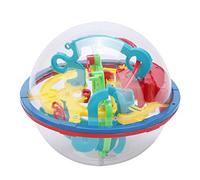 HEEPDD 3D Maze Ball Puzzle Enhances Problem-Solving Skills with Logical Thinking and Hand Dexterity 100 Barriers for Ages 6+ Compact Portable Design Offers Independent Play and Spatial