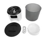 HEEPDD 4l Automatic Dog Feeder, Large Capacity Wifi Smart App Remote Control Dog Food Dispenser Automatic Food Grade Dual Power Cat Dispenser with LED Indicator and Voice Reminders