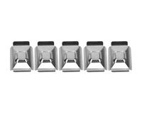 HEEPDD 5PCS Sample Embedding Box Base Mold, Stainless Steel Convenient Practical Laboratory Tissue Processing Cassette for Experimental Equipment Specimen Management, 1515mm