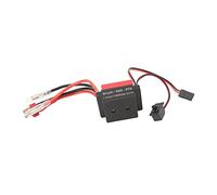 HEEPDD 60A High Performance RC Brushed ESC, Alloy, T Plug, Continuous Current 60A, for 1/10 RC Cars 60A High Performance Brushed ESC, Aluminum Nan Model Toy