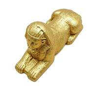 HEEPDD 7PCS Ancient Egypt Toys, Miniature Resin Egyptian Figurines Set Mini Ancient Egyptian Pyramid Mummy Pharaoh Anubis Statue Statue Landscape Model (Lion Body)