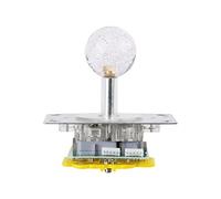 HEEPDD 8-Way Adjustable LED Joystick, Color-Changing Buttons, Durable Design, Micro Switch for Long Service Life, Perfect for Gaming Consoles and Machines