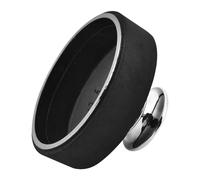 HEEPDD Alto Saxophone Mute, Saxophone Sax Dampener for Quiet Practice, Reduces Sound By 15-20%, Easy Install Mute for Alto Sax Musicians, Lightweight ABS Gold Music (Silver)