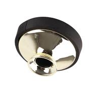 HEEPDD Alto Saxophone Mute, Saxophone Sax Dampener for Quiet Practice, Reduces Sound By 15-20%, Easy Install Mute for Alto Sax Musicians, Lightweight ABS Gold Music (Gold)