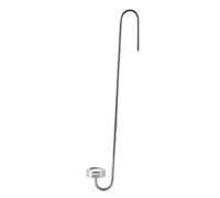 HEEPDD Aquarium CO2 Diffuser Efficient CO2 Distribution 304 Stainless Steel Hanging Bubbler 12 Inch Length for Fish Plant Growth and Aquatic Life Perfect for Hobbyists (Mirror stainless steel
