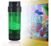 HEEPDD Aquarium Sponge Filter Plastic Fluidized Moving Bed Filter LH300 with Double Biochemical and Physical Filtration Removable Washable Design for Fish Tanks (Fluidized bed LH600)