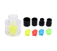 HEEPDD Aquarium Wave Maker,Aquarium Power Head Wave Maker with Night Light Design for Freshwater Marine Fish Jar (L)