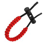 HEEPDD Archery Braided Bow Wrist Sling, Nylon Cord Rope for Comfortable Shooting and Training Archery Braided Bow Wrist Sling, Adjustable Nan Leisure Sports (Red)