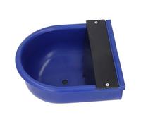 HEEPDD Automatic Animal Drinking Water Bowl, ABS Goat Waterer Horse Watering Supplies for Dog Horse Goat Pig Cow Livestock Water Trough Dispenser (Dark Blue)
