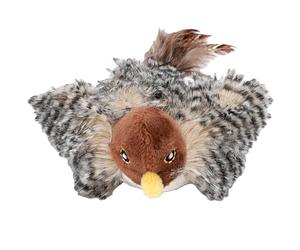HEEPDD Automatic Chirping Bird Toy, Plush Interactive Cat Toy with and Flapping Sound, 11 X 10 X 6 Cm for Indoor Cats Kittens Small Dogs Work From Home (Bird)