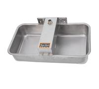 HEEPDD Automatic Water Dispenser for Pets, Stainless Steel Pet Water Bowl with Continuous Design, Square Compact Size, for Dogs Cats and Other Small Animals