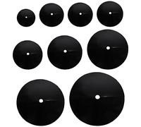 HEEPDD Barrier Mat, Tree Protector, Permeable Ground Cover Fabric for Gardens, Orchards, and Wedding Decorations. Silver Landscape Mat, Durable Material, 15cm Diameter for Small Trees