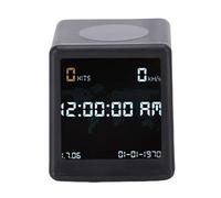 HEEPDD Bitcoin Lottery Miner, WiFi Bluetooth Digital Clock with 1060kH/s Hash Rate for BTC Mining Random Lottery Mode, Weather Temperature Humidity Display (Black)