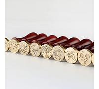 HEEPDD Bonding Adhesive Wax Seal Stamp Set with Spoon, Candle and Beads, Handmade Copper Design, Complete Kit for Letters and Invitations, Vintage Style Daily Necessities