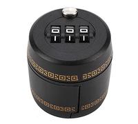 HEEPDD Bottle Stopper Plastic Bottle Password Lock, Combination Sealing Wine Stopper, Black, 1.6x1.8 Inch, Secure Closure for Home and Pubs Home Hardware