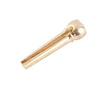 HEEPDD Brass Guitar Bridge Pins with Crystal Glass Dot 6PCS Acoustic Guitar Bridge Pins Replacement for Players Red Color Brighter Tone Stable Fit Elegant Look (Blue)