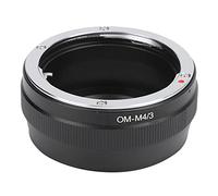 HEEPDD Camera Lens FOTGA OM-4/3 Lens Adapter for OM to M4/3 Mount Camera, Aluminum Alloy, Manual Focus, Black for to M4/ Mount, Aluminum Alloy,