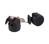 HEEPDD Car Tweeter Speakers, High Frequency Audio Clear Treble Output Compact Round Design Fits Door Dashboards 500W 12V 4 Ohm 105dB 5Hz to 20KHz 2.4 Ounce Pair for Auto Sound System