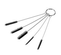 HEEPDD Carb Carburetor Cleaner Brush Kit, Steel Needles and Brushes for Autos and Motorcycles, Effective Dirt Removal Tool Carb Carburetor Cleaner Brush Kit, Stainless Nan Automotive