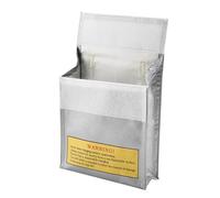 HEEPDD Carrier Bag Case Explosion Proof Lipo Battery Bag, Glass Fabric, Fireproof, Portable for Lithium Battery Safe Storage and Charging Storage Supplies (Type 2)