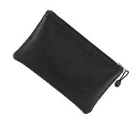 HEEPDD Carrier Bag Case Fire Resistant Document Bag, Liquid Silicone, 11.4 X 7.9 in, for Passport Money Laptop, Black Storage Supplies (27 * 16CM)