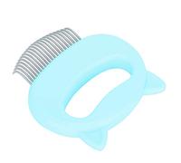 HEEPDD Cat Brush Remove, Plastic Shell Shape Grooming Tool for Cats and Dogs, Effective for Shedding and Matted Fur Removal (Green)