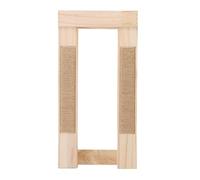 HEEPDD Cat Mating Bench Cat Breeding Stand Feline Reproduction Platform Pine Wood Scratching Board Pedal for Comfortable Standing with Elevated Play Space (Hemp Rope Style)