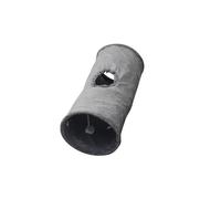 HEEPDD Cat Tunnel Bed, Stable Steel Wire Structure, Soft Suede Material, Foldable Design for Indoor Cats Playtime with Peepholes and Bubble Ball Perfect for Homes or Cat Cafes Ensuring (S)